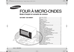 Samsung GE109M Manuel utilisateur