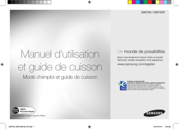 Samsung GW72N/XEN Manuel utilisateur | Fixfr