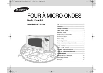 Samsung M182DN Manuel utilisateur | Fixfr