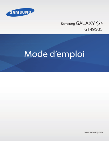 Samsung GT-I9505 Manuel utilisateur | Fixfr