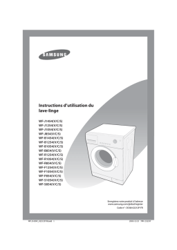 Samsung WF-J1254V Manuel utilisateur