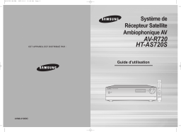 Samsung AV-R720 Manuel utilisateur