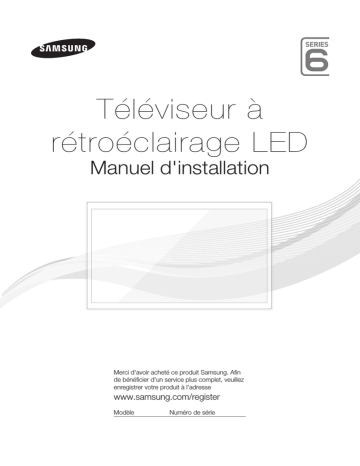 HG40ED690DB | HG48ED690DB | HG32ED690DB | HG55ED690EB | HG28ED690AB | HG43ED690MB | Samsung HG43ED690AC Manuel utilisateur | Fixfr