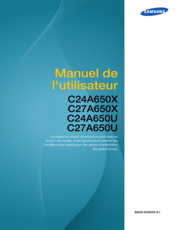 Samsung C24A650X Manuel utilisateur | Fixfr