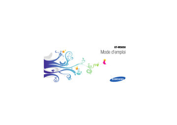 Samsung GT-M5650 Manuel utilisateur | Fixfr
