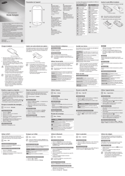 Samsung GT-S3800W Manuel utilisateur
