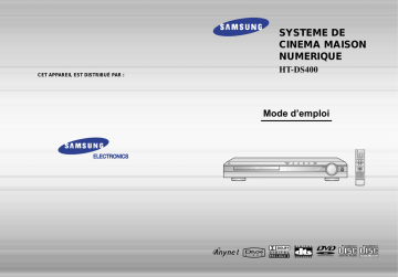 HT-DS400 | Samsung HT-DS420 Manuel utilisateur | Fixfr