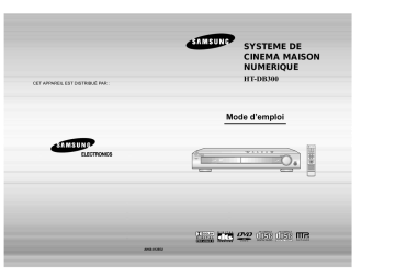 Samsung HT-DB300 Manuel utilisateur | Fixfr