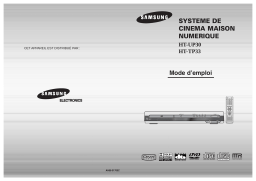 Samsung HT-TP33 Manuel utilisateur