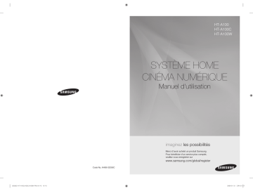 Samsung HT-A100 Manuel utilisateur | Fixfr