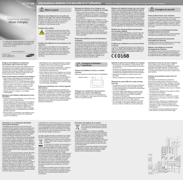 Samsung GT-E1130/B Manuel utilisateur | Fixfr