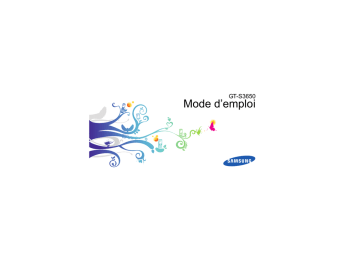 Samsung GT-S3650 Manuel utilisateur | Fixfr