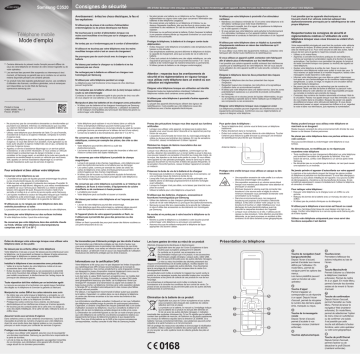 Samsung GT-C3520 Manuel utilisateur | Fixfr