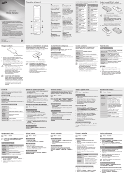 Samsung GT-C3590 Manuel utilisateur