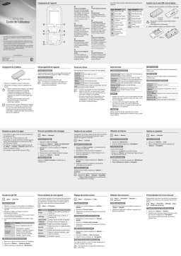 Samsung GT-E1280 Manuel utilisateur