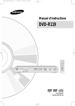 Samsung DVD-R119 Manuel utilisateur