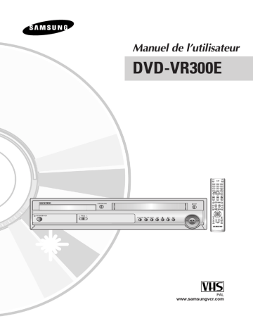 Samsung DVD-VR300E Manuel utilisateur | Fixfr