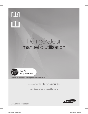 Samsung RF56J9040SR Manuel utilisateur | Fixfr
