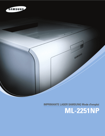 Samsung ML-2251NP Manuel utilisateur | Fixfr