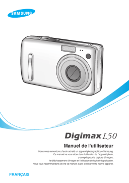 Samsung DIGIMAX L50 Manuel utilisateur