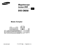 Samsung DVD-CM250 Manuel utilisateur