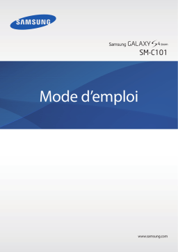 Samsung SM-C101 Manuel utilisateur