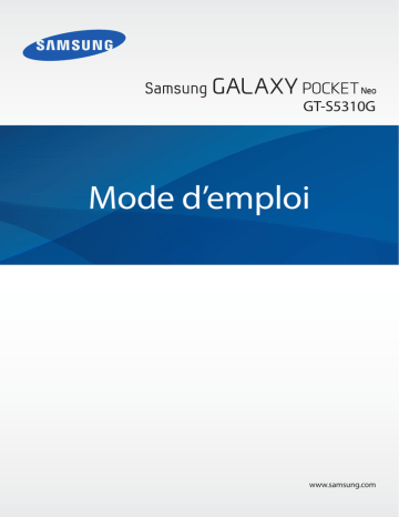 Samsung GT-S5310G Manuel utilisateur | Fixfr