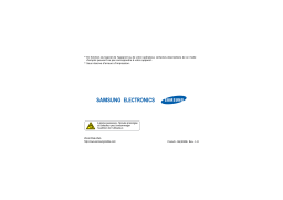 Samsung SGH-i200 Manuel utilisateur
