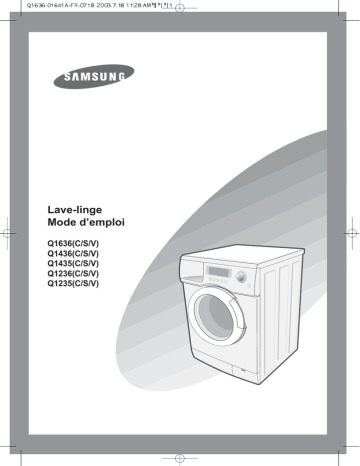 Q1636V | Samsung Q1435V Manuel utilisateur | Fixfr