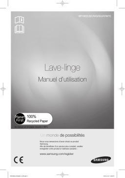 Samsung WF1802LSW/XEF Manuel utilisateur