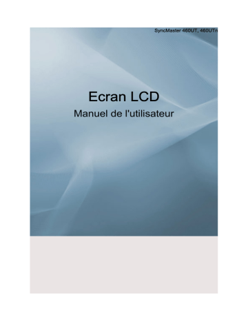 460UTN-UD | 460UTN | Samsung 460UT Manuel utilisateur | Fixfr