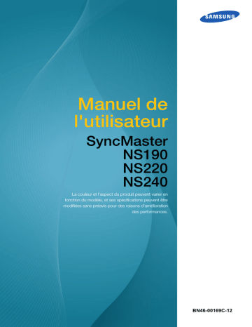 NS220 | NS190 | Samsung NS240 Manuel utilisateur | Fixfr