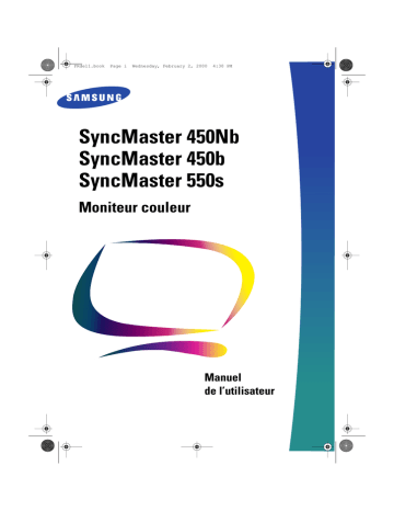 550S | Samsung 450b Manuel utilisateur | Fixfr