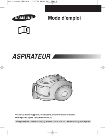 SC6562 | SC6570 | SC6590 | SC6583 | SC6580 | SC65A0 | SC6592 | SC6571 | Samsung SC6560 Manuel utilisateur | Fixfr