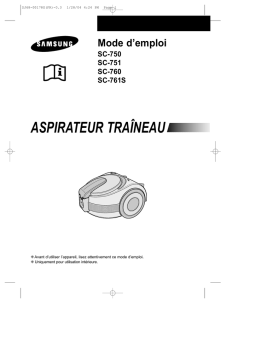 Samsung SC-750 Manuel utilisateur