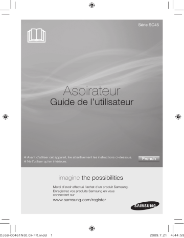 Samsung SC4550 Manuel utilisateur | Fixfr