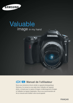 Samsung GX-1L Manuel utilisateur