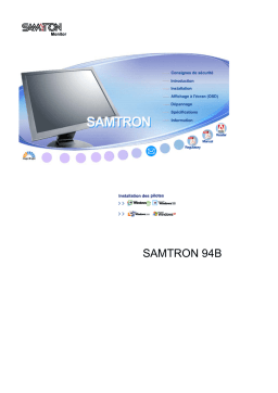 Samsung 94B Manuel utilisateur