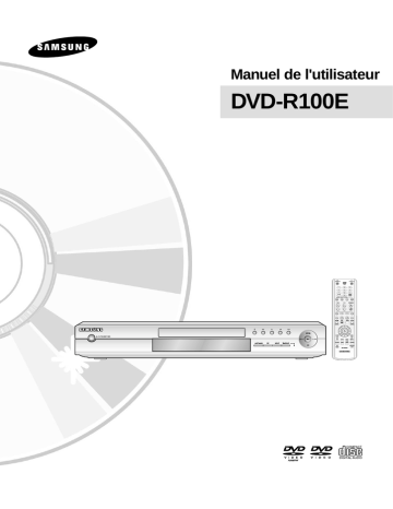 Samsung DVD-R100E Manuel utilisateur | Fixfr