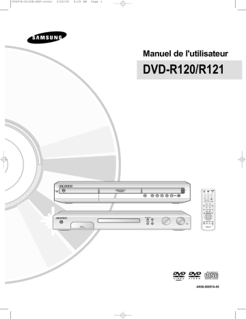 Samsung DVD-R121 Manuel utilisateur | Fixfr