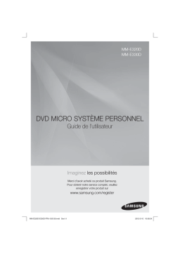 Samsung MM-E330 Manuel utilisateur