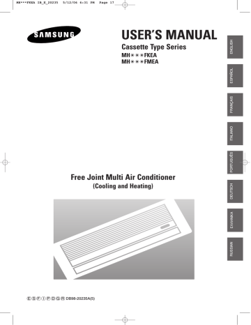 MH035FKEA | MH035FMEA | MH030FMEA | MH026FKEA | Samsung MH052FMEA Manuel utilisateur | Fixfr