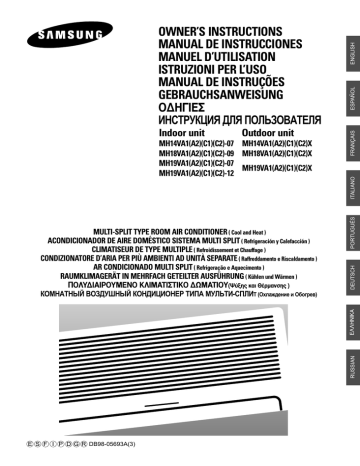 Samsung MH14VA2 Manuel utilisateur | Fixfr