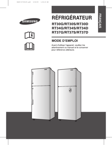 RT37GKIH | RT34GKTS | RT34GKIH | RT34GKSW | RT37GKSW | Samsung RT37GKTS Manuel utilisateur | Fixfr