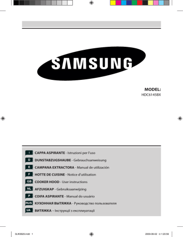 HDC6145BX | HC6347BG | Samsung HC9390BG Manuel utilisateur | Fixfr