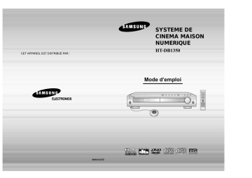 Samsung HT-DB1350 Manuel utilisateur | Fixfr