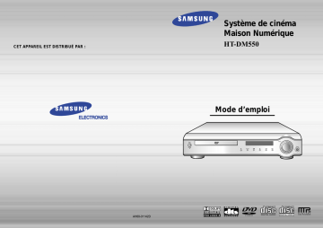 Samsung HT-DM550 Manuel utilisateur | Fixfr