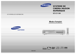 Samsung HT-EV100 Manuel utilisateur