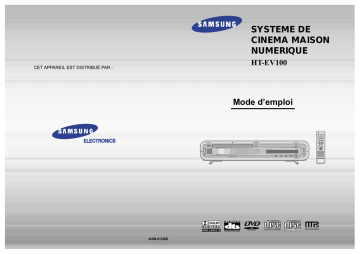Samsung HT-EV100 Manuel utilisateur | Fixfr