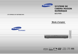 Samsung HT-P70 Manuel utilisateur